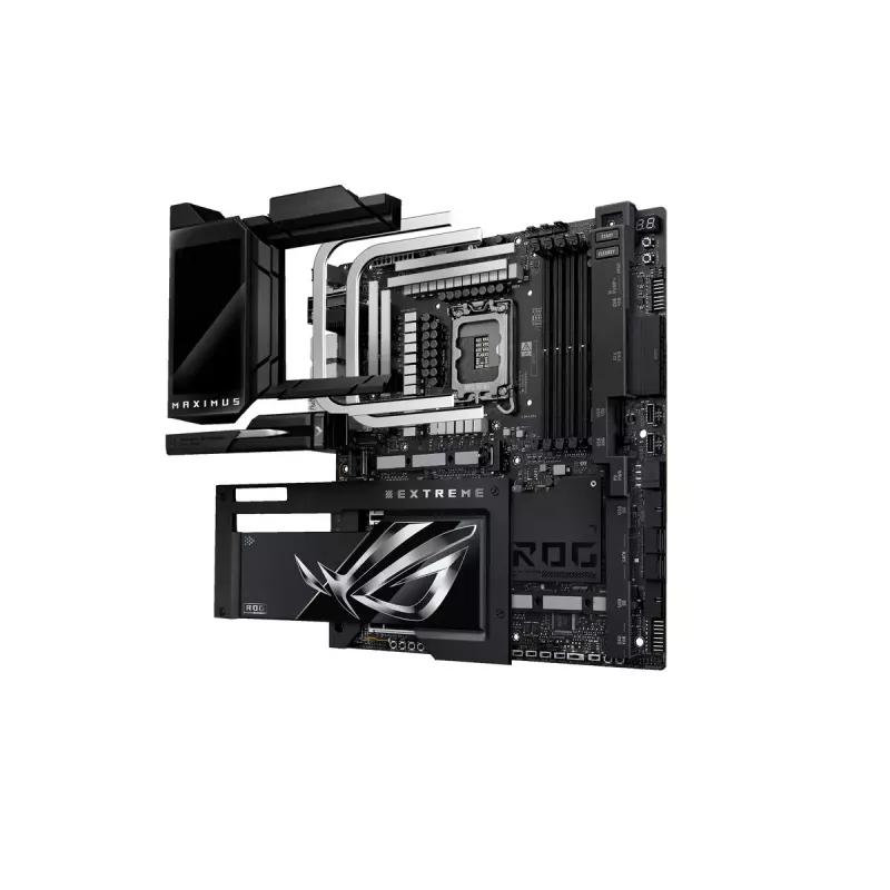 Placa base ASUS ROG MAXIMUS Z890 EXTREME — Intel Z890, LGA 1851, Extended ATX, DDR5, 4 DIMM, Wi‑Fi 7, Ethernet 10 Gb
