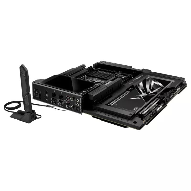 Placa base ASUS ROG MAXIMUS Z890 EXTREME — Intel Z890, LGA 1851, Extended ATX, DDR5, 4 DIMM, Wi‑Fi 7, Ethernet 10 Gb