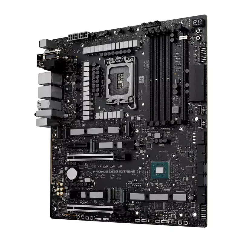 Placa base ASUS ROG MAXIMUS Z890 EXTREME — Intel Z890, LGA 1851, Extended ATX, DDR5, 4 DIMM, Wi‑Fi 7, Ethernet 10 Gb