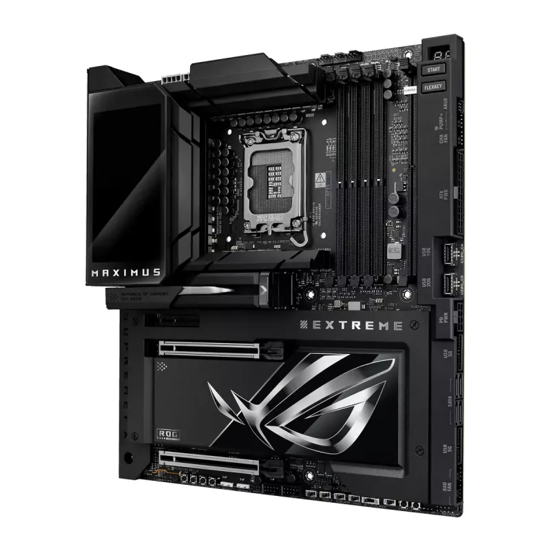 Placa base ASUS ROG MAXIMUS Z890 EXTREME — Intel Z890, LGA 1851, Extended ATX, DDR5, 4 DIMM, Wi‑Fi 7, Ethernet 10 Gb