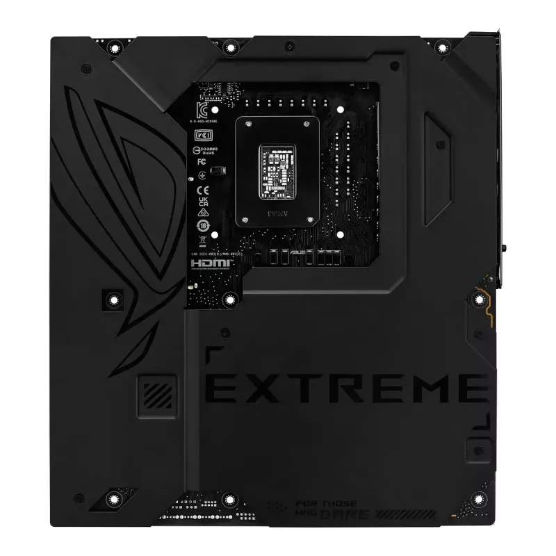 Placa base ASUS ROG MAXIMUS Z890 EXTREME — Intel Z890, LGA 1851, Extended ATX, DDR5, 4 DIMM, Wi‑Fi 7, Ethernet 10 Gb