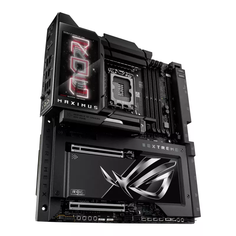 Placa base ASUS ROG MAXIMUS Z890 EXTREME — Intel Z890, LGA 1851, Extended ATX, DDR5, 4 DIMM, Wi‑Fi 7, Ethernet 10 Gb