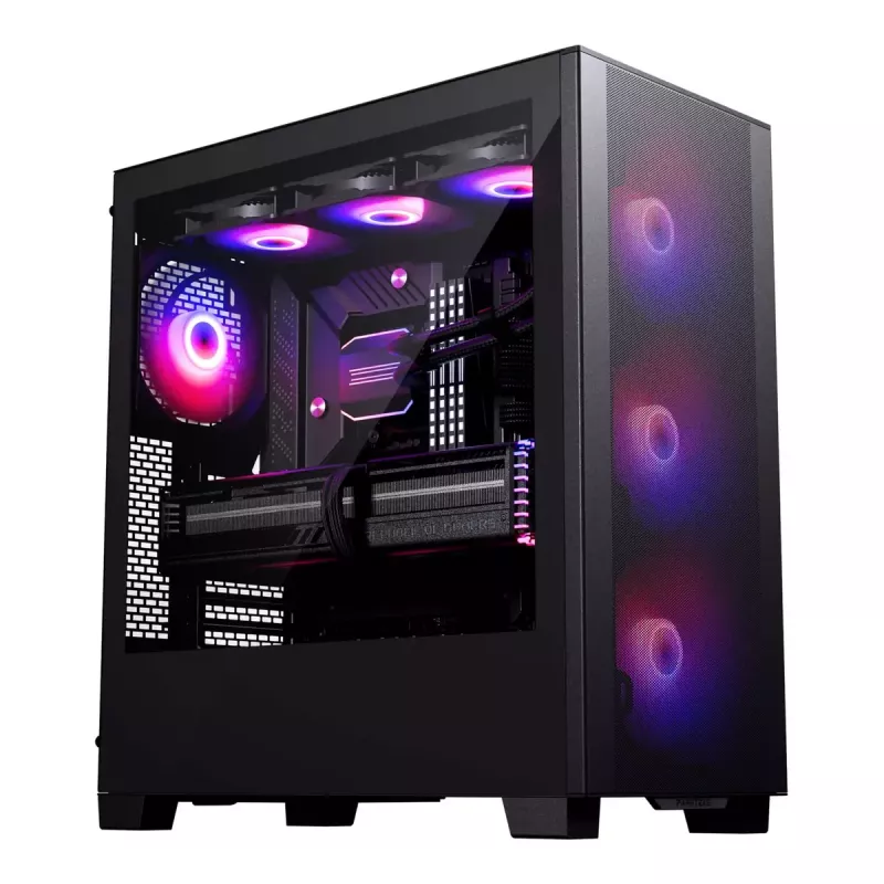 Phanteks XT Pro Ultra PH-XT523P1_DBK01 caja de PC Midi Tower, E-ATX, cristal templado, D-RGB, negra
