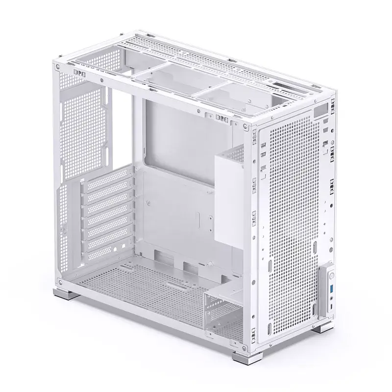 Carcasa de PC Jonsbo D41 MESH Midi Tower blanca