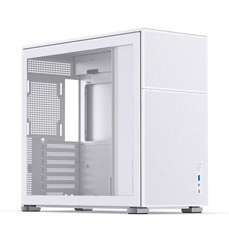 Carcasa de PC Jonsbo D41 MESH Midi Tower blanca