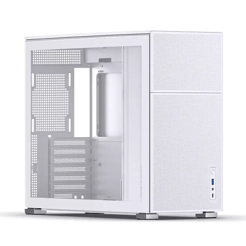 Carcasa de PC Jonsbo D41 MESH Midi Tower blanca