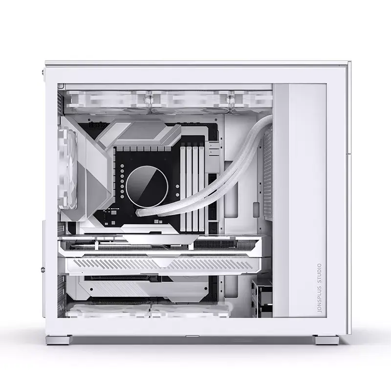 Carcasa de PC Jonsbo D41 MESH Midi Tower blanca