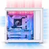 Carcasa de PC Jonsbo D41 MESH Midi Tower blanca