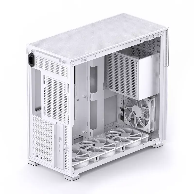 Carcasa de PC Jonsbo D41 MESH Midi Tower blanca