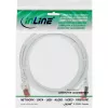 Cable de red InLine S/FTP PiMF Cat.6 250MHz PVC cobre blanco 1m