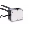Refrigeración líquida todo en uno Alphacool 13074 — ventilador de 120 mm, 3 ventiladores, 2500 rpm, tubos de 40 cm, radiador de cobre, Multi-LED, negra