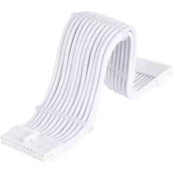 Cable de extensión para fuente de alimentación SILVERSTONE 24 pines ATX SST-PP07E-MBW-V2 30 cm blanco