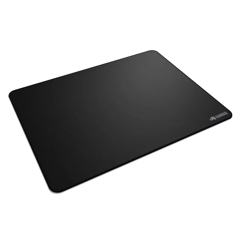 Glorious Gaming Glorious alfombrilla de ratón 2 XL - cosida - negra, negra, monocromo, tela, goma, base antideslizante, alfombrilla gaming