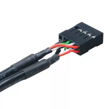 Cable adaptador USB 3.0 a USB 2.0 Akasa AK-CBUB19-10BK