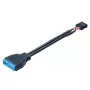Cable adaptador USB 3.0 a USB 2.0 Akasa AK-CBUB19-10BK
