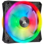Kit de doble ventilador CORSAIR iCUE QL140 RGB 140mm PWM con Lighting Node Core