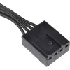 Kit de doble ventilador CORSAIR iCUE QL140 RGB 140mm PWM con Lighting Node Core