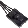Kit de doble ventilador CORSAIR iCUE QL140 RGB 140mm PWM con Lighting Node Core