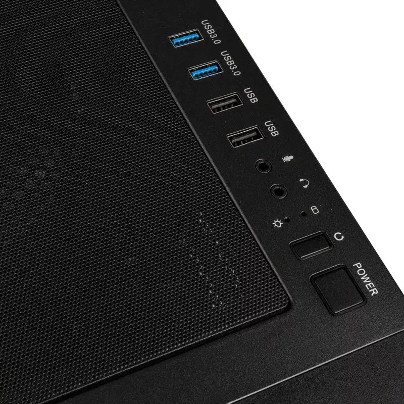 Caja semitorre Kolink UNITY MESHBAY PERFORMANCE negra