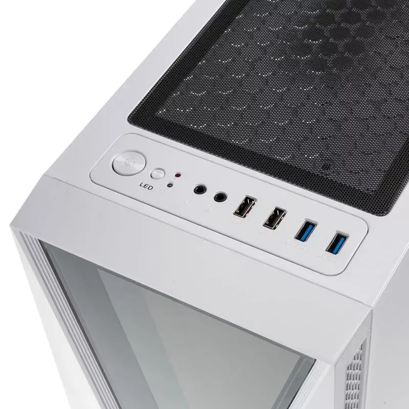 Caja de ordenador Kolink VOID WHITE semitorre blanca, negra