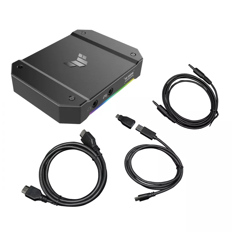 Grabadora de vídeo ASUS TUF GAMING CAPTURE BOX-4KPRO USB 3.2 Gen 2 3840x2160 120fps