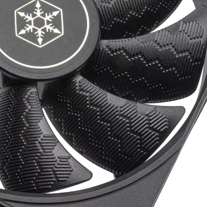Ventilador de carcasa SILVERSTONE SST-SF120B 120 mm negro — ventilador de 120 mm para carcasas de PC