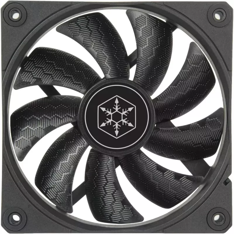 Ventilador de carcasa SILVERSTONE SST-SF120B 120 mm negro — ventilador de 120 mm para carcasas de PC