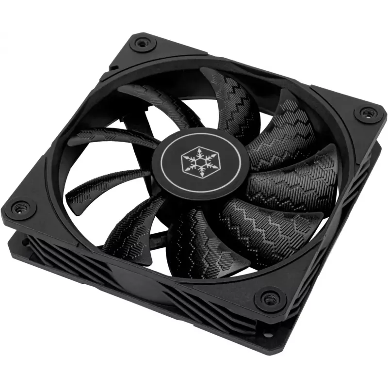 Ventilador de carcasa SILVERSTONE SST-SF120B 120 mm negro — ventilador de 120 mm para carcasas de PC
