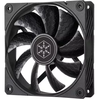 Ventilador de carcasa SILVERSTONE SST-SF120B 120 mm negro — ventilador de 120 mm para carcasas de PC