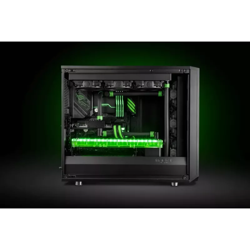 Anillo de compresión EK Water Blocks Quantum Torque Aluminio Verde 6 uds.