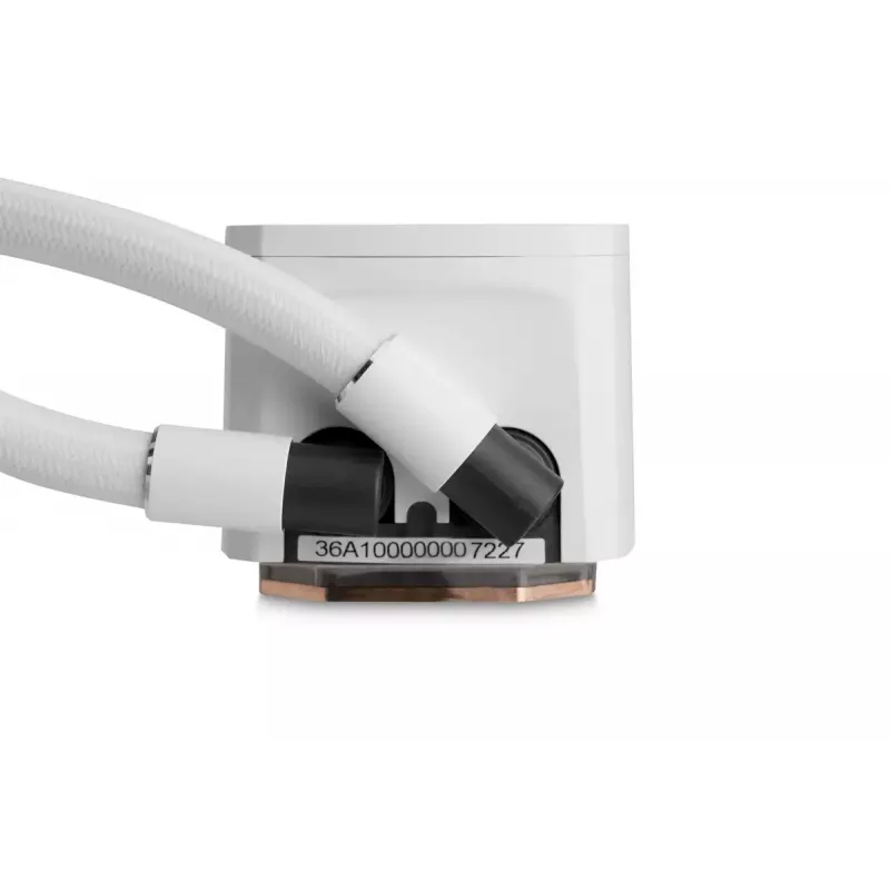 EK Water Blocks EK-Nucleus AIO CR360 Lux D-RGB refrigeración líquida para CPU, 360 mm, blanco