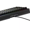 Teclado mecánico GLORIOUS GMMK 3 PRO 65% Prebuilt, con cable USB, QWERTY, RGB, Negro