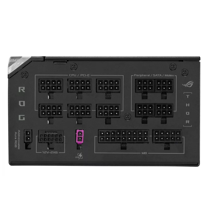 Fuente de alimentación ASUS ROG -THOR-1200P3-GAMING 1200 W 20+4 pin ATX ATX Negra