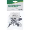 Abrazadera para cables ajustable InLine 59969B 64 mm Negra 10 uds.