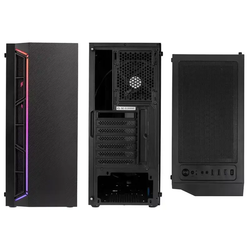 Caja de PC Kolink Inspire K7 ARGB Midi Tower Negra