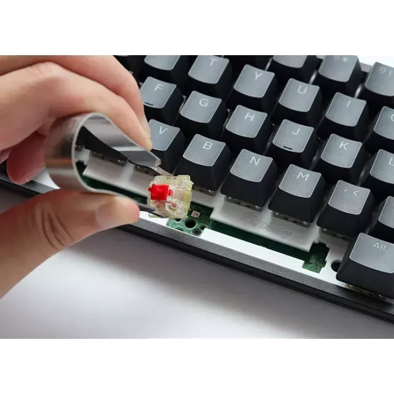Teclado Ducky One 3 Amarillo TKL Gaming USB Alemán Mecánico