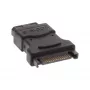 Adaptador de alimentación SATA InLine 1 conector macho Molex 4 pines / conector hembra SATA 15 pines