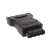 Adaptador de alimentación SATA InLine 1 conector macho Molex 4 pines / conector hembra SATA 15 pines