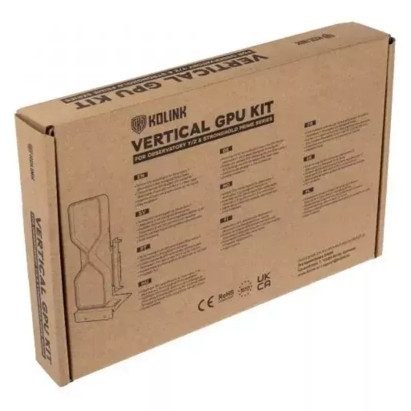 Kolink KL-VERTKIT kit de montaje para GPU para las series Observatory Y/Z y Stronghold Prime