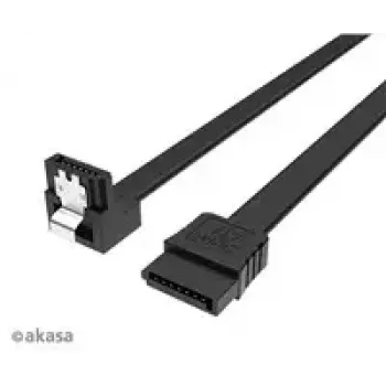 Cable de datos SATA interno Akasa Proslim conector de 90°, 100 cm