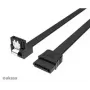 Cable de datos SATA interno Akasa Proslim conector de 90°, 100 cm