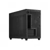 Caja de PC ASUS Prime AP201 MicroATX Mini Tower Negra — compatible con microATX, GPU máx. 338 mm, altura de disipador de CPU 170 mm, 3x bahías de 3,5 pulgadas, USB-A 2x, USB-C 1x