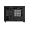 Caja de PC ASUS Prime AP201 MicroATX Mini Tower Negra — compatible con microATX, GPU máx. 338 mm, altura de disipador de CPU 170 mm, 3x bahías de 3,5 pulgadas, USB-A 2x, USB-C 1x