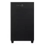 Caja de PC ASUS Prime AP201 MicroATX Mini Tower Negra — compatible con microATX, GPU máx. 338 mm, altura de disipador de CPU 170 mm, 3x bahías de 3,5 pulgadas, USB-A 2x, USB-C 1x