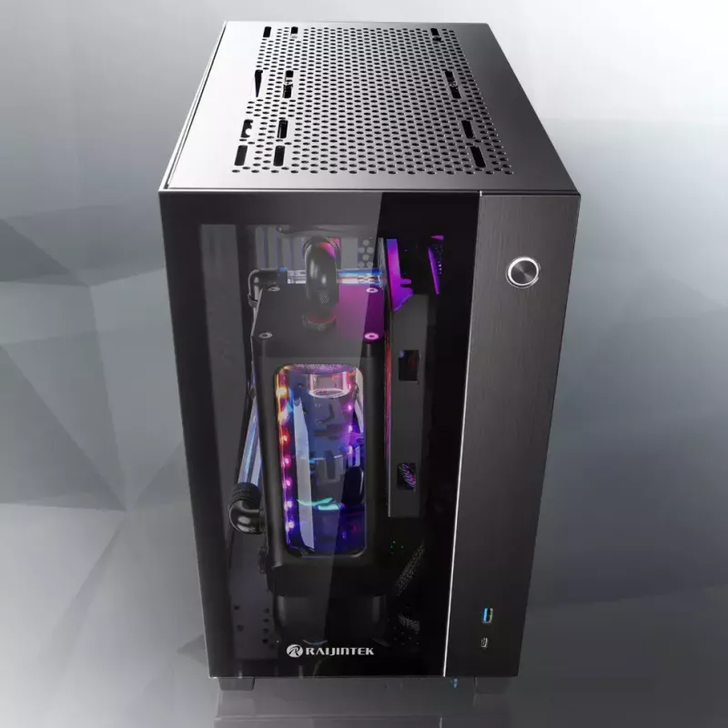 Caja de PC RAIJINTEK PAEAN Mini Mini Tower Negra