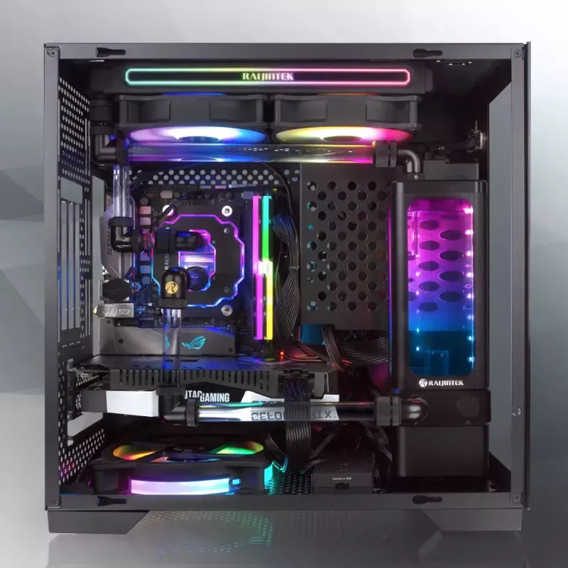 Caja de PC RAIJINTEK PAEAN Mini Mini Tower Negra