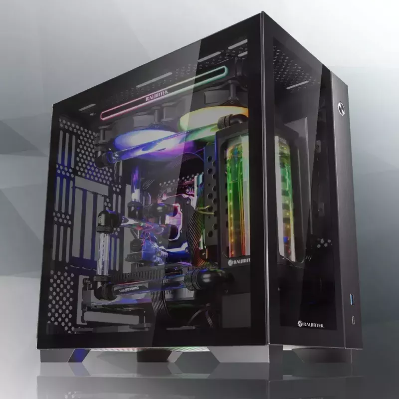 Caja de PC RAIJINTEK PAEAN Mini Mini Tower Negra