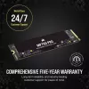 SSD Corsair MP700 PRO M.2 4 TB PCIe 5.0 NVMe 12400 MB/s lectura 11800 MB/s escritura
