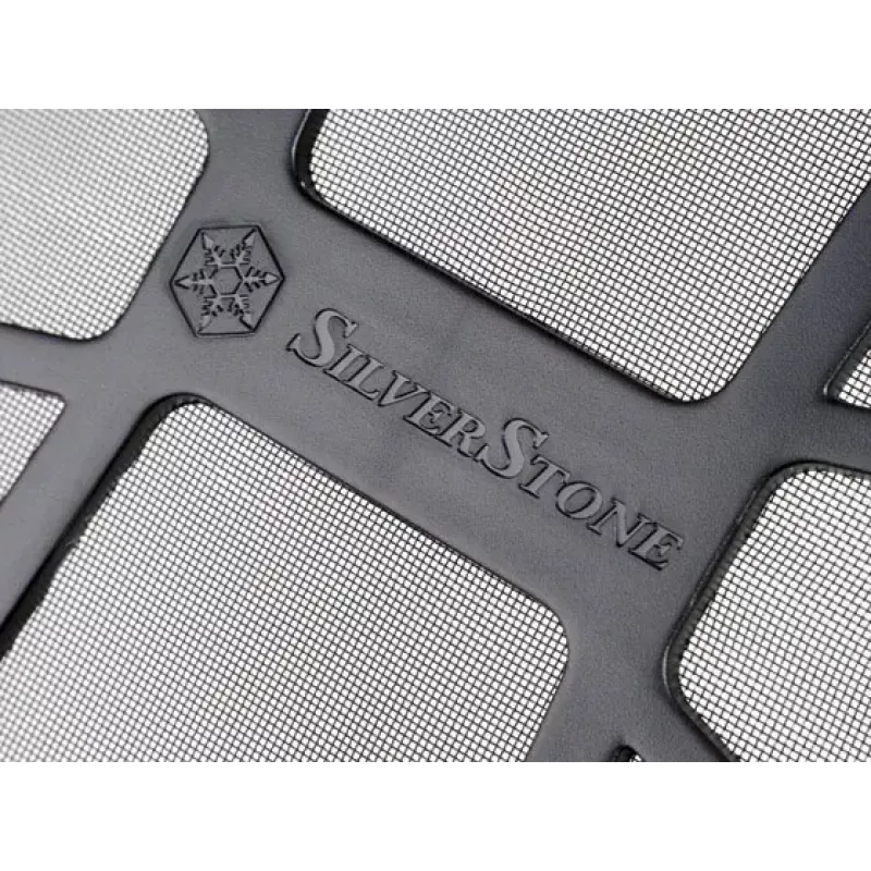 Ventilador SILVERSTONE FF142 — 320×155×5 mm, negro, modelo SSTFF142B
