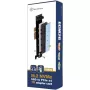 Ampliación de interfaz SILVERSTONE SST-ECM26-V2 — 2× USB 3.0 + 1× USB 3.1